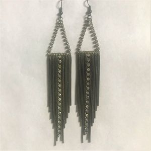 Art Deco Chain Earrings